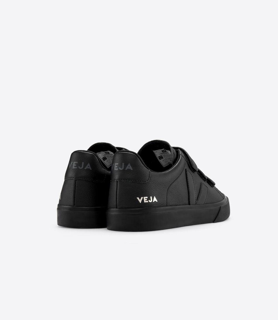 Veja Chromefree Leder Full Recife Damen Schwarz | GCHUC18039