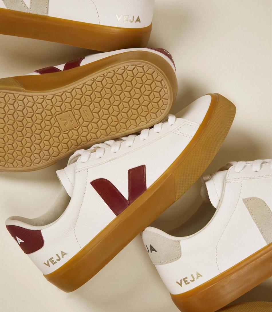 Veja Chromefree Leder Marsala Natural Campo Herren Weiß Beige | ZCHMJ47496