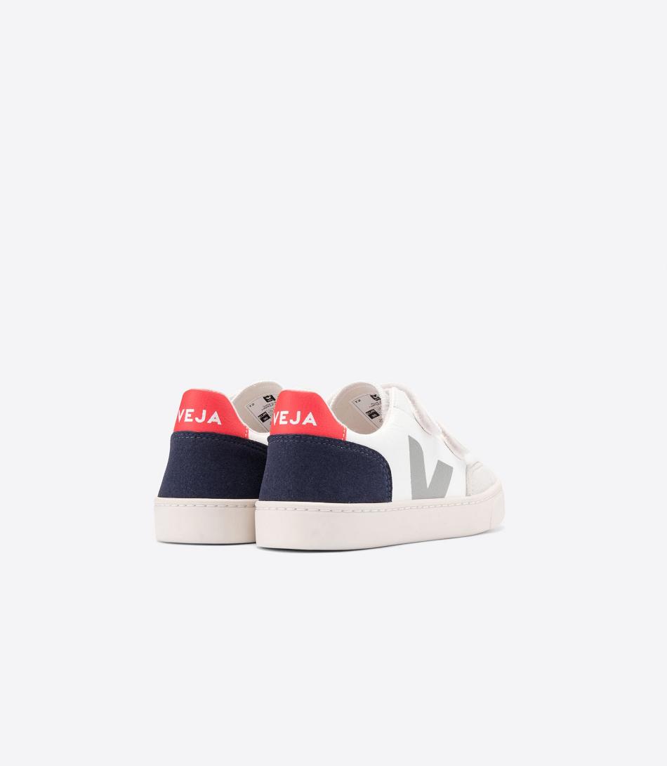 Veja Chromefree Leder Multico Nautico V-12 Kinder Weiß | ACHDF74600