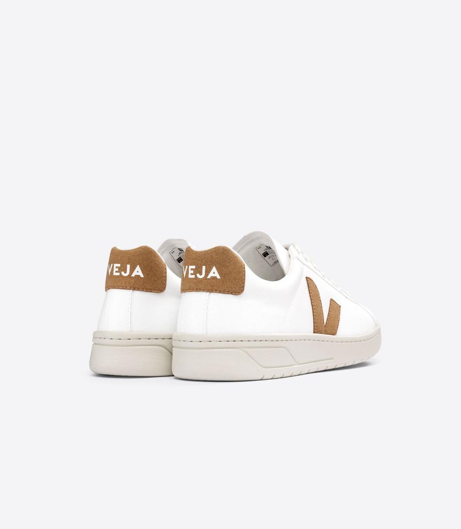 Veja Cwl Camel Urca Damen Weiß Braun | XCHBH73943