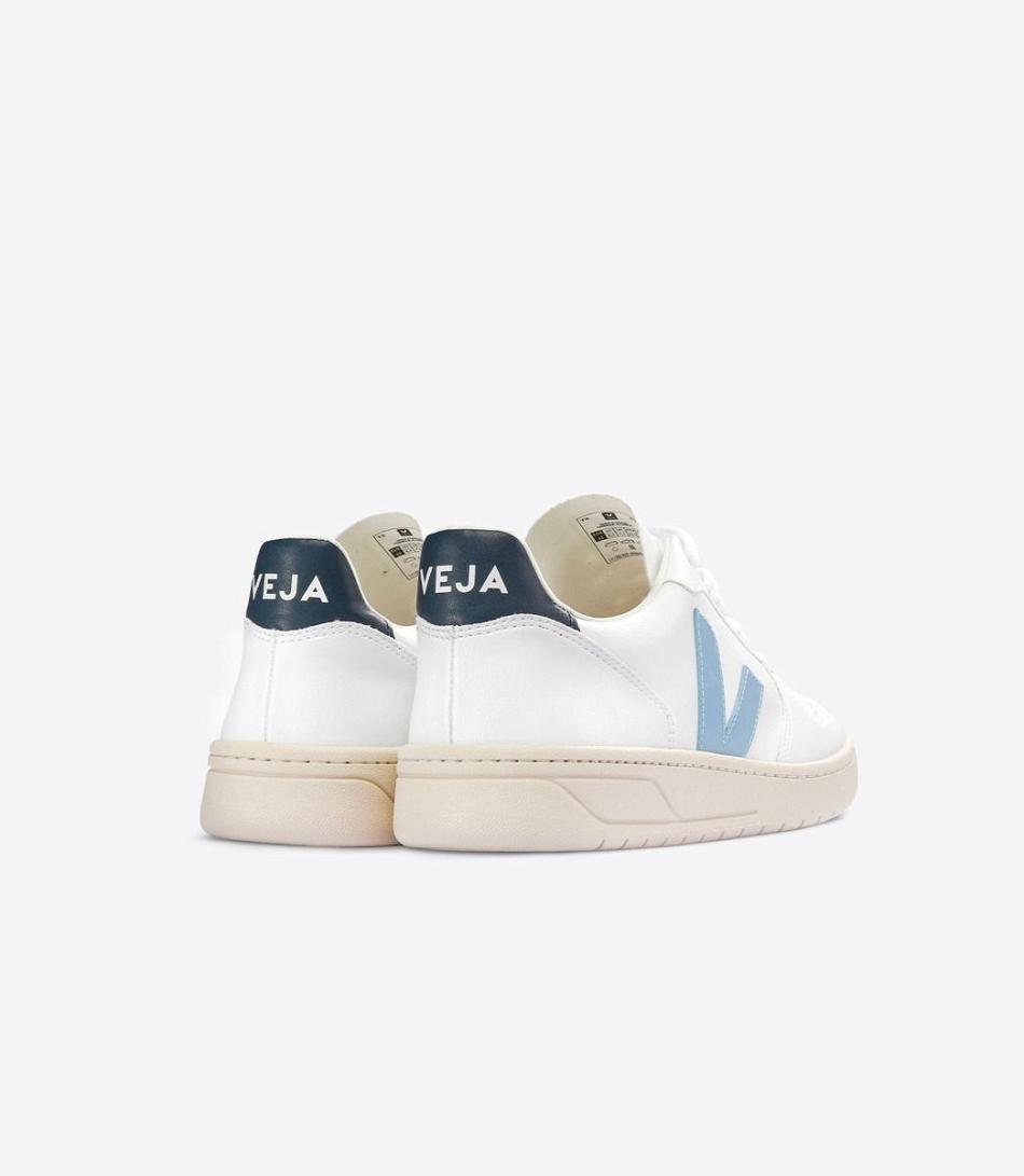 Veja Cwl Steel Nautico V-10 Damen Weiß Grau | CHXMI22717