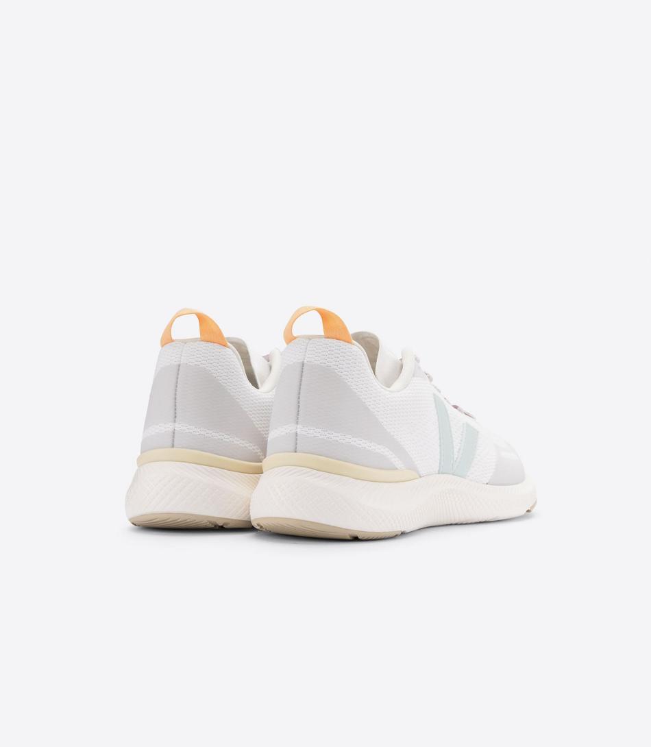 Veja Engineered-mesh Eggshell Menthol Impala Damen Weiß | CHJZR74557