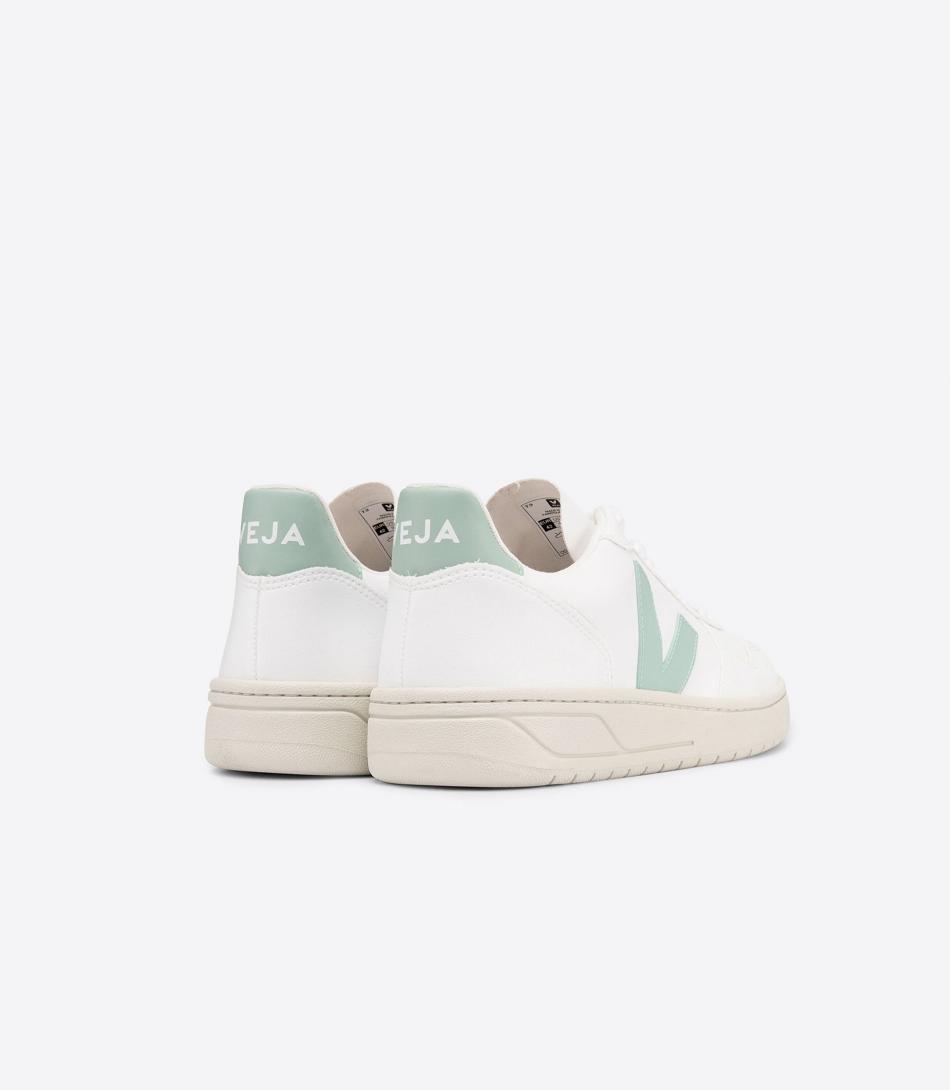 Veja V-10 Cwl Matcha Adults Vegan Weiß | CHJVR31218