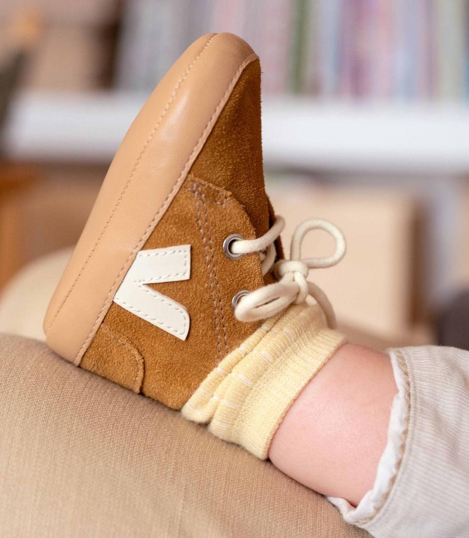 Veja Wildleder Camel Pierre Baby Kinder Braun | FCHUI72068