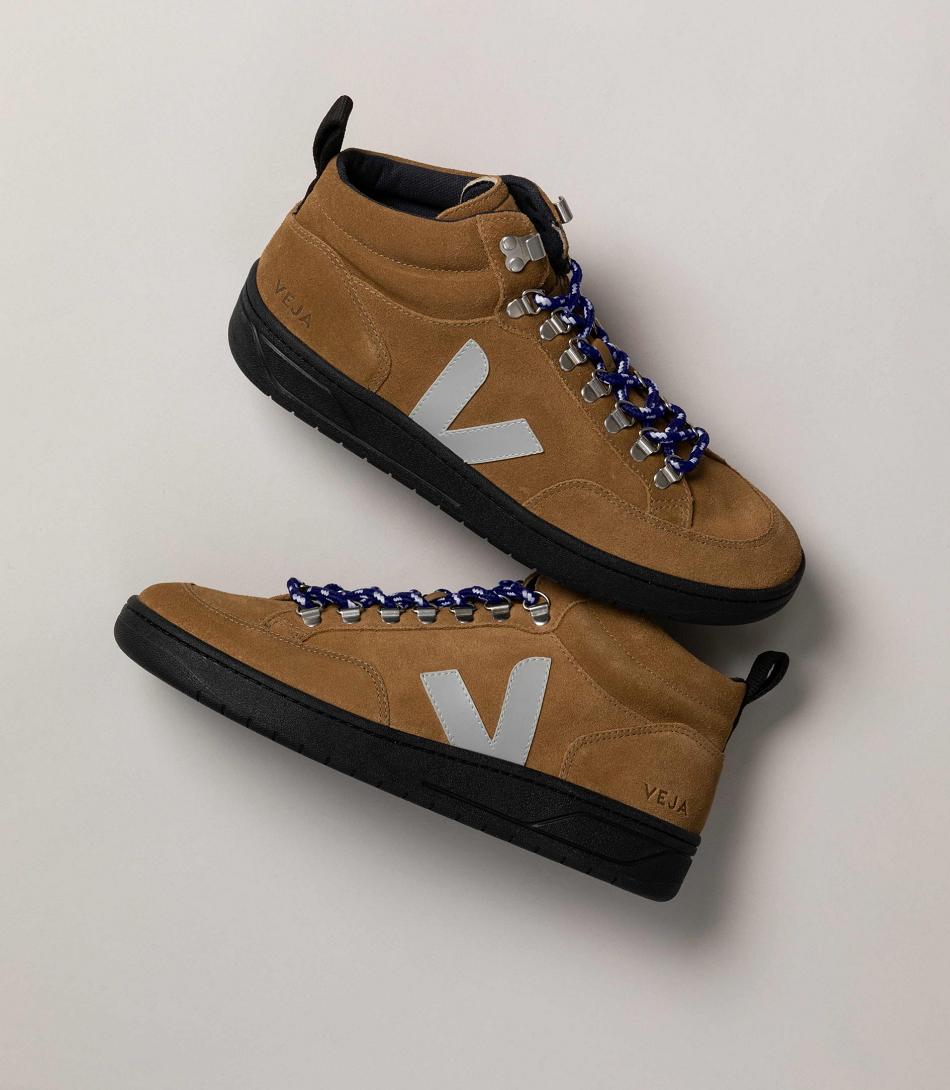 Veja Wildleder Tent Sole Roraima Damen Grau Schwarz | CHEGJ21054