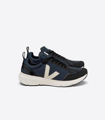 Veja Condor 2 Alveomesh Nautico Pierre Straßenlaufschuhe Sneakers Schwarz | CHJBT63210