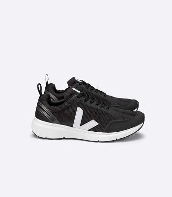 Veja Condor 2 Alveomesh Straßenlaufschuhe Sneakers Schwarz Weiß | CHCIF28804