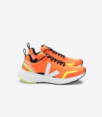 Veja Condor Mesh Neon Adults Outlet Orange Weiß | FCHHY45963