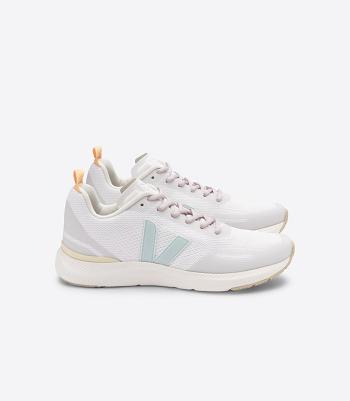 Veja Impala Engineered-mesh Eggshell Menthol Adults Vegan Weiß | ECHVG66564