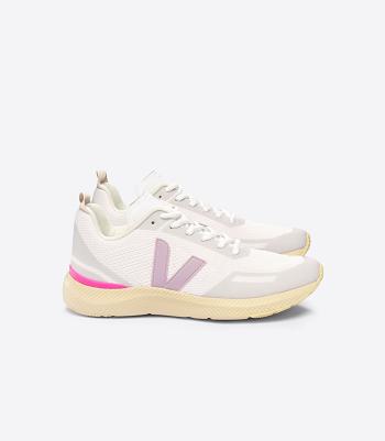 Veja Impala Engineered-mesh Glaze Parme Adults Vegan Weiß | GCHUC28203