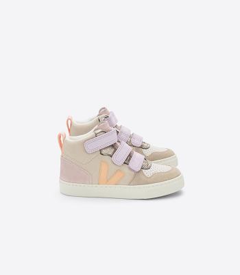 Veja Mid Wildleder Multico Almond Peach V-10 Kinder Koralle | ECHHC30696