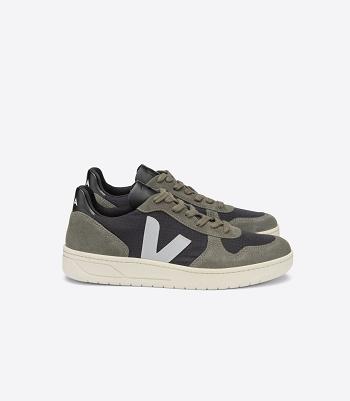 Veja Ripstop Oxford Mud V-10 Damen Schwarz Grau | DCHKV71518