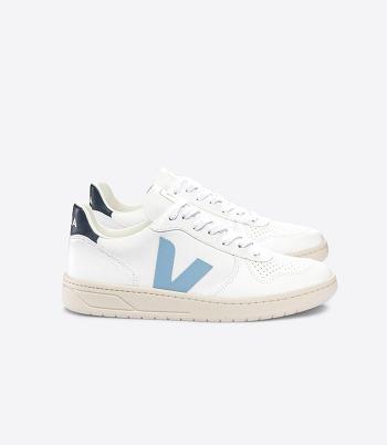 Veja V-10 Cwl Steel Nautico Adults Vegan Weiß Grau | BCHSO11098