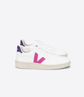 Veja V-10 Cwl Ultraviolet Adults Outlet Weiß Lila | CHQCS18987