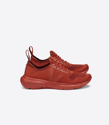 Veja V-knit Rick Owens Full Rust Adults Outlet Rot | ECHHC59751